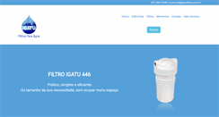 Desktop Screenshot of igatufiltros.com.br